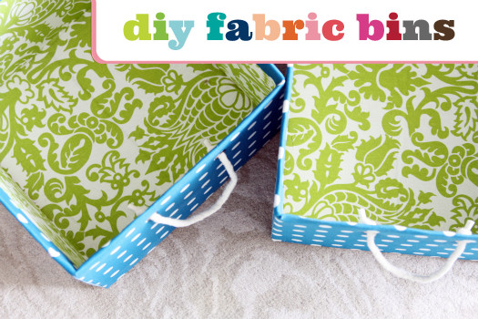 Fabric Boxes DIY
 DIY Fabric Covered Boxes CafeMom
