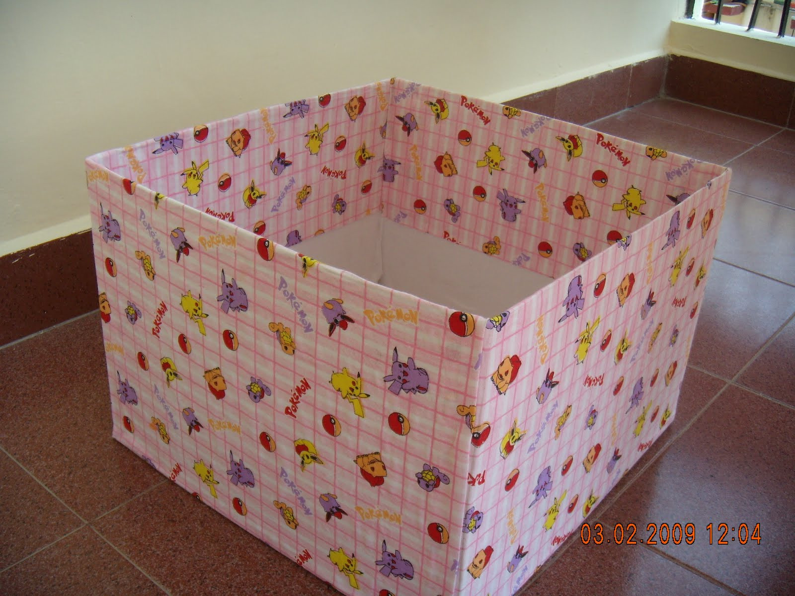 Fabric Boxes DIY
 Orangerays DIY Fabric Boxes