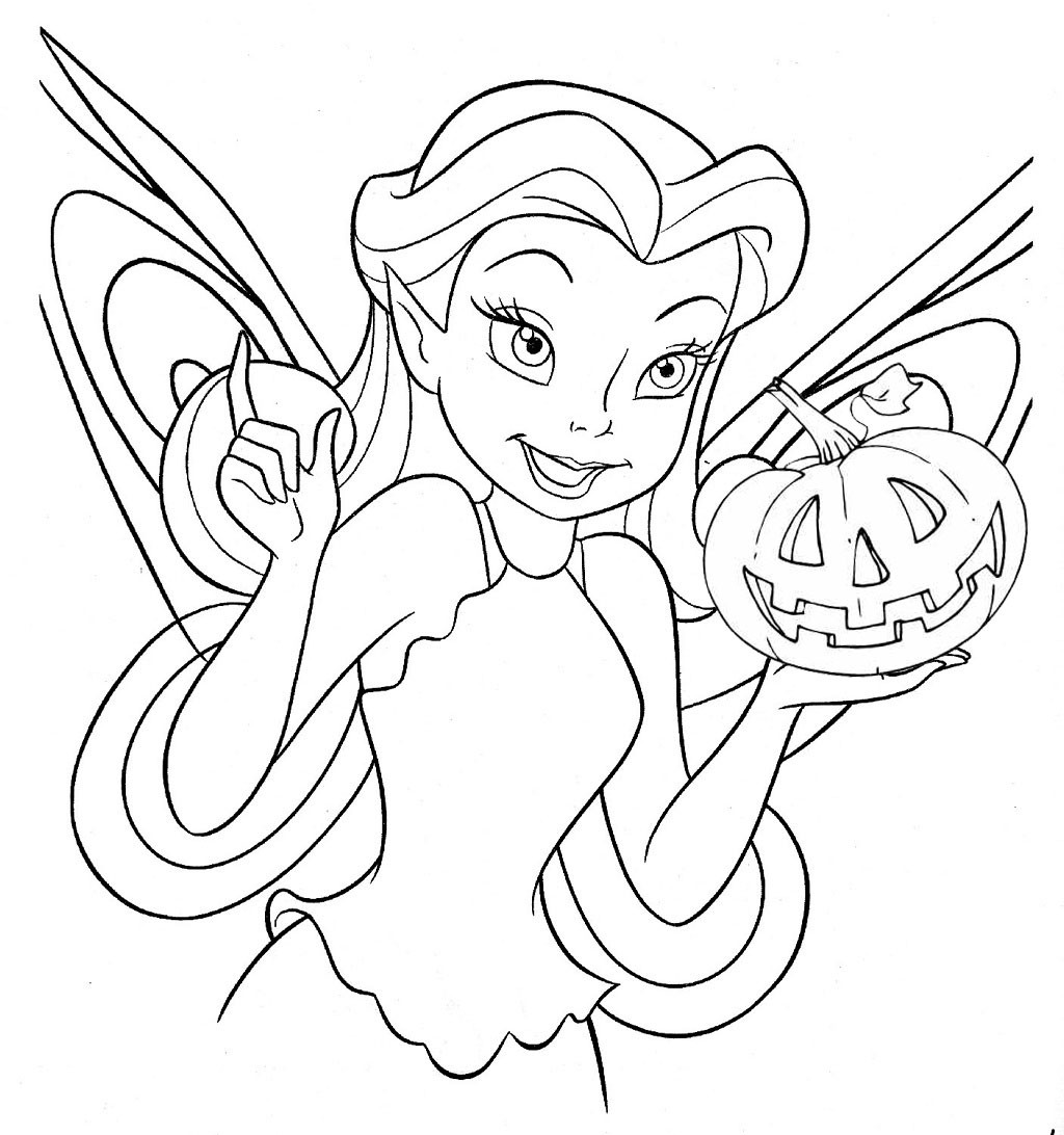 Fairy Coloring Sheet
 Free Printable Fairy Coloring Pages For Kids