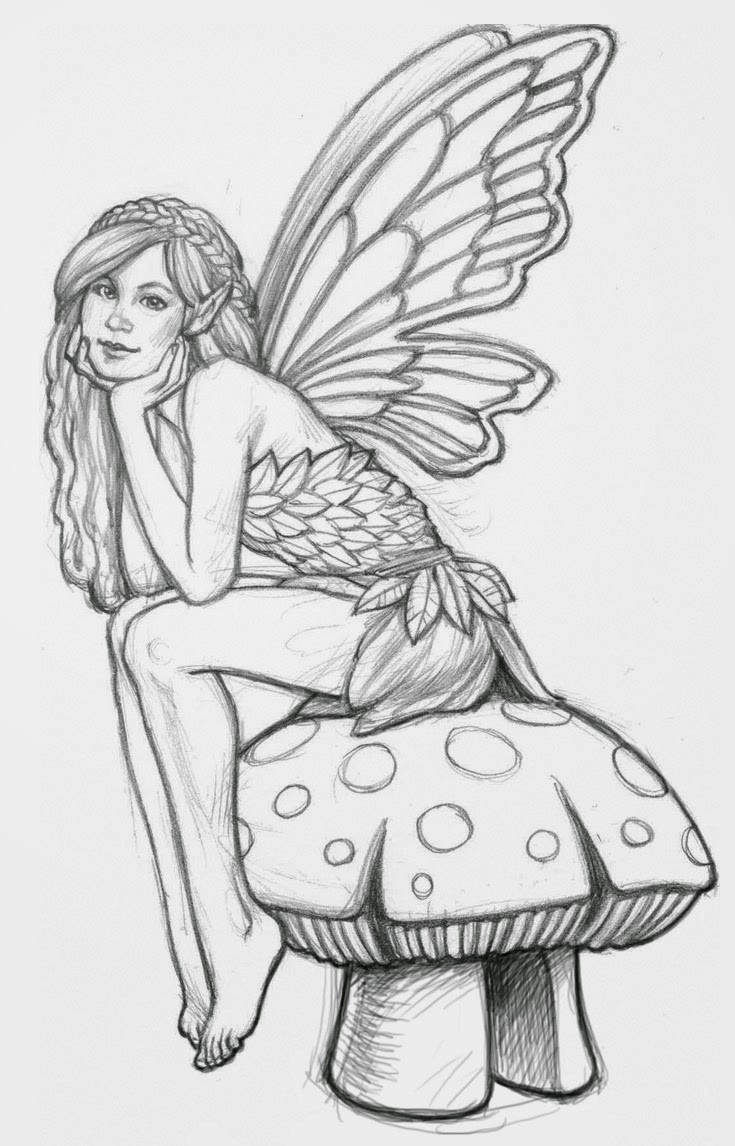 Fairy Coloring Sheet
 Coloring Pages Fairies Free Printable Coloring Pages Free