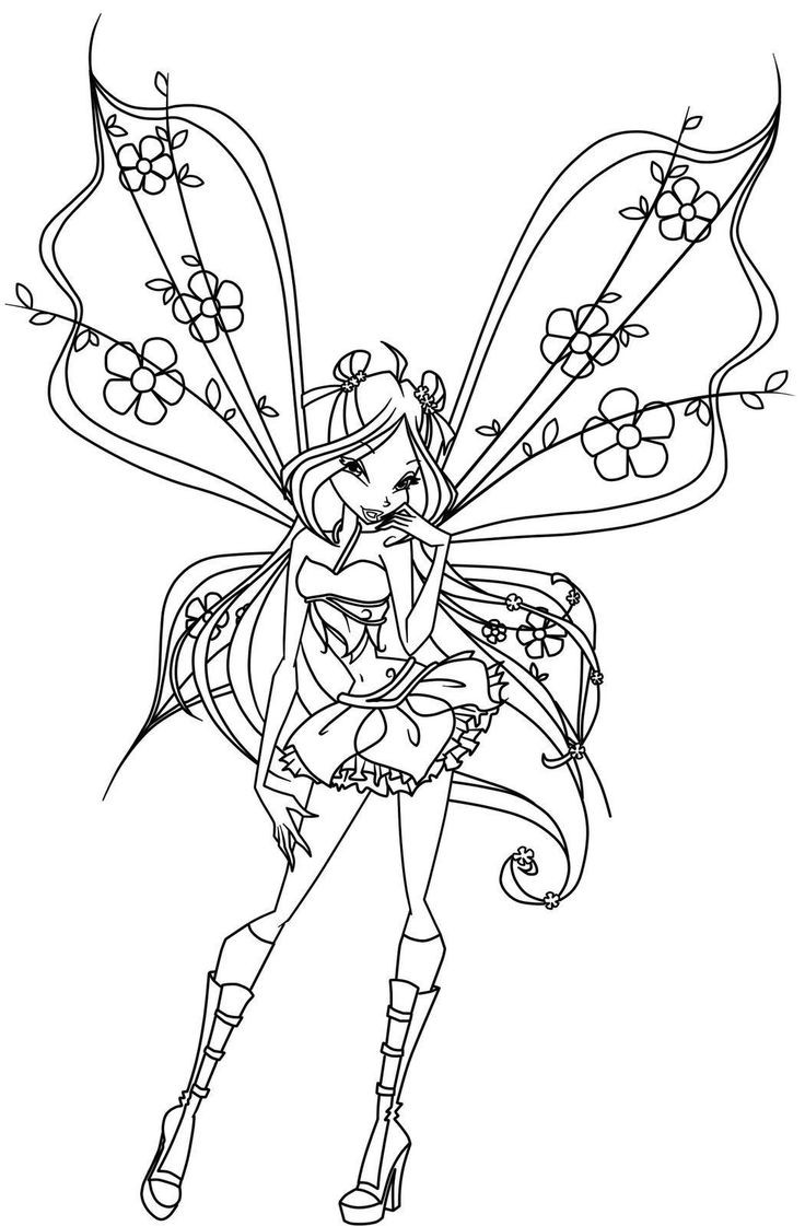 Fairy Coloring Sheet
 17 Best ideas about Fairy Coloring Pages on Pinterest