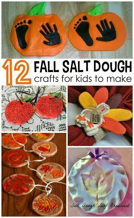 Fall Craft Idea For Kids
 dough ornaments craft