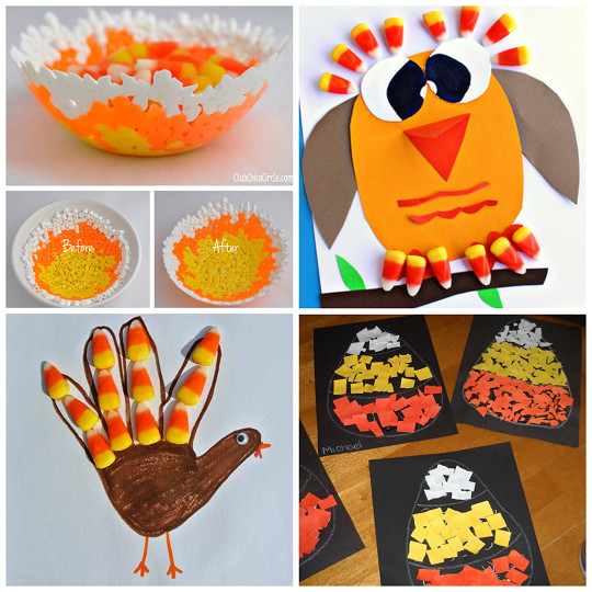 Fall Craft Idea For Kids
 Candy Corn Crafts for Kids to Make Crafty Morning