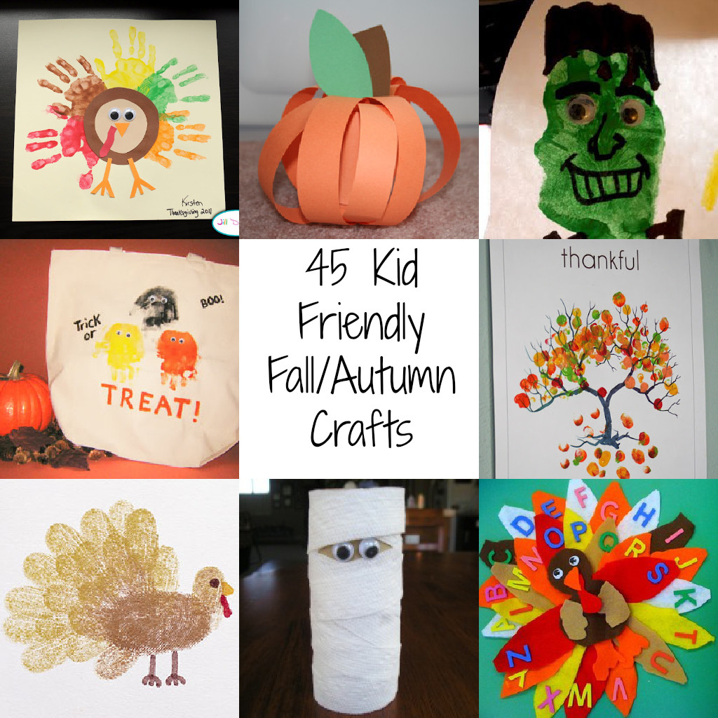Fall Craft Idea For Kids
 45 Kid Friendly Fall Autumn Crafts A Spectacled Owl