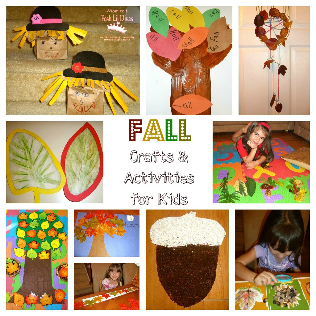 Fall Craft Idea For Kids
 How about sharing some fall books with your kids and or