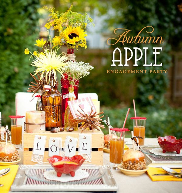 Fall Engagement Party Ideas
 17 Best ideas about Apple Theme Parties on Pinterest