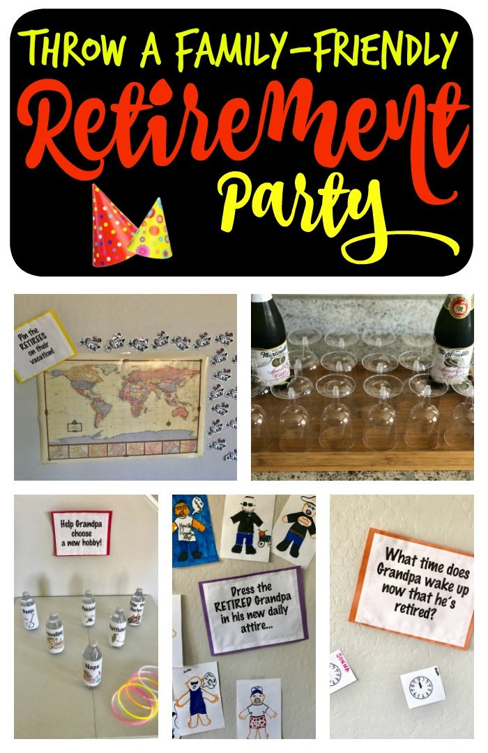 Family Retirement Party Ideas
 Family Friendly Retirement Party Games & Ideas A Mom s Take