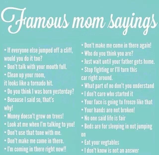 Famous Quotes About Mothers
 Famous Mom Sayings sayings quotes etc