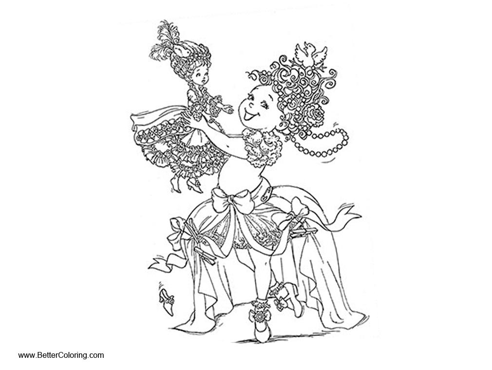Fancy Nancy Toddlers Coloring Pages
 Fancy Nancy Coloring Pages with Doll Free Printable