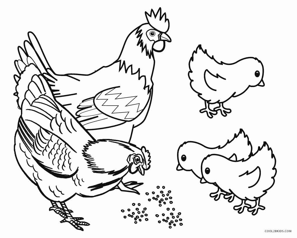 Farm Animal Coloring Pages For Toddlers
 Animal Coloring Pages