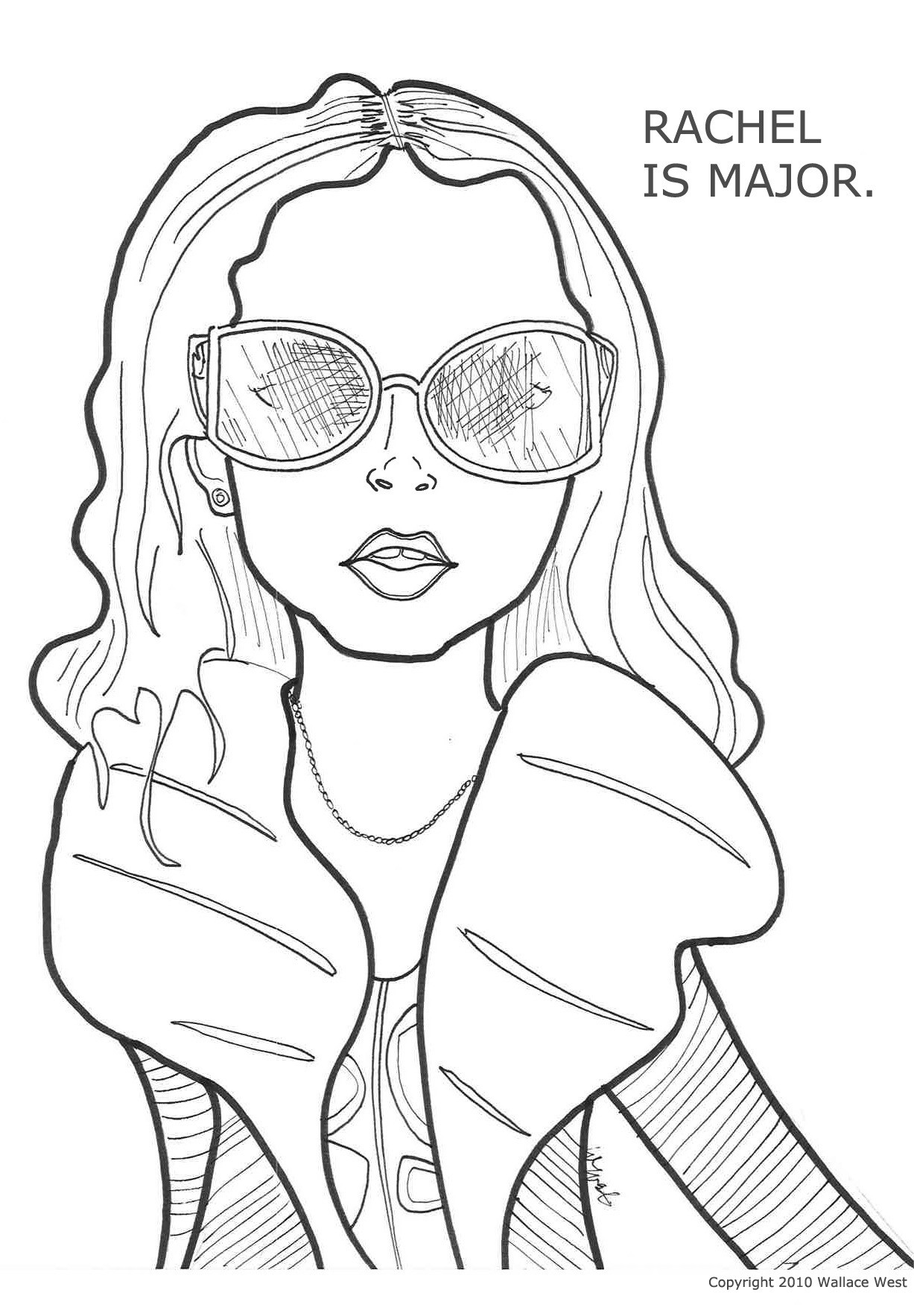 Fashion Girl Coloring Book
 FASHION IS FREE FASHION WEEK COLORING PAGES