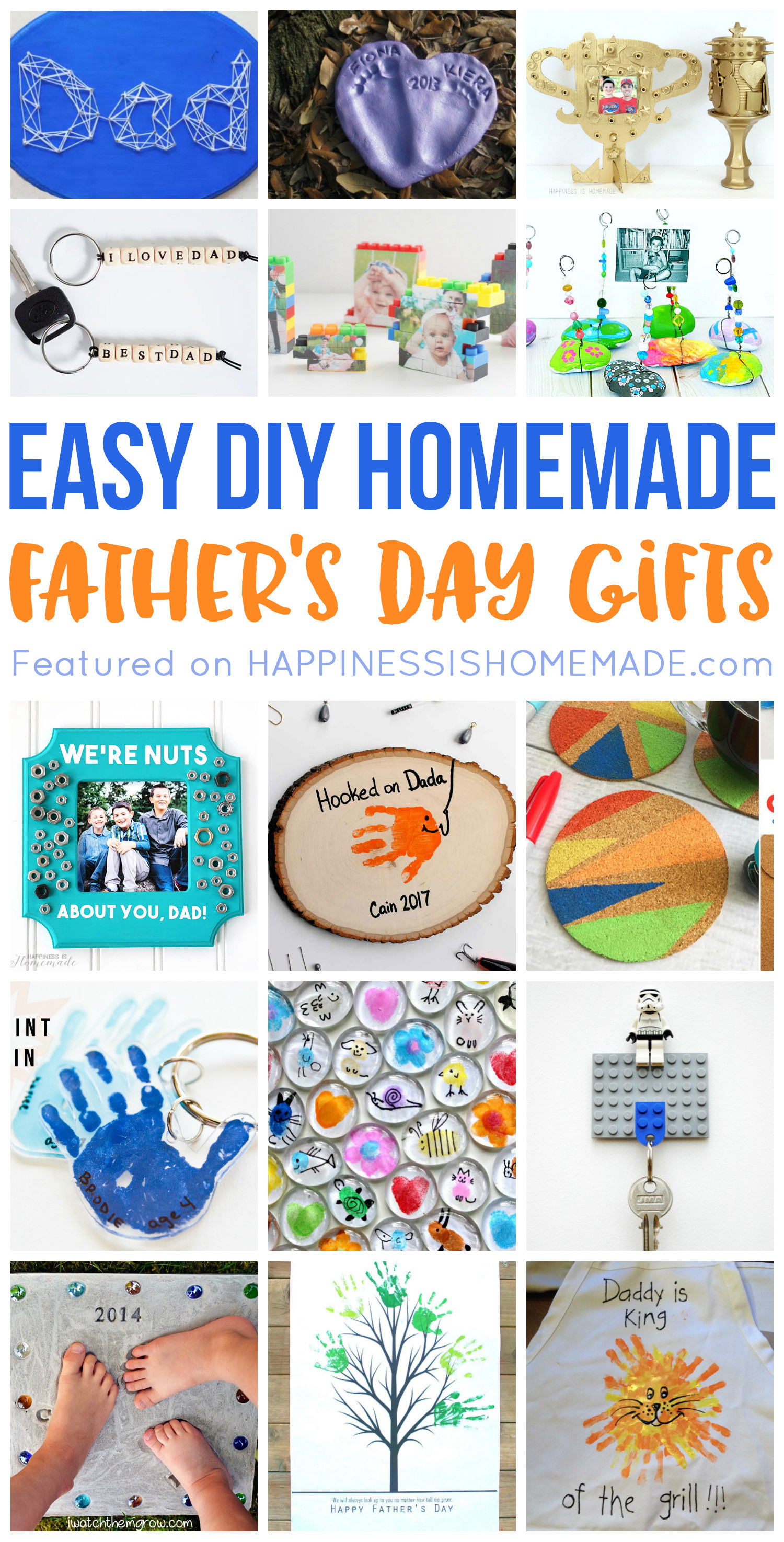 Father Day Craft Gift Ideas
 20 Homemade Father s Day Gifts That Kids Can Make