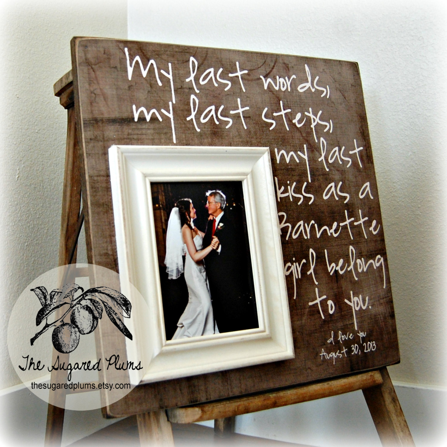 Father Of Bride Gift Ideas
 Father of the Bride Gift Father of the Bride Frame Father