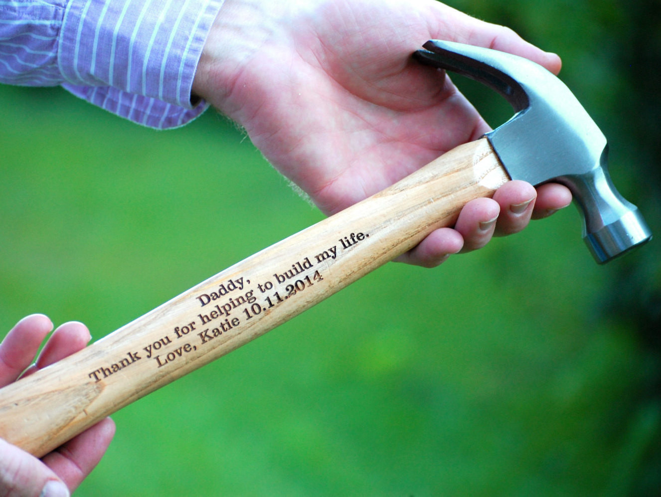 Father Of The Groom Gift Ideas
 Personalized Hammer Father of the Bride Groom Hammer