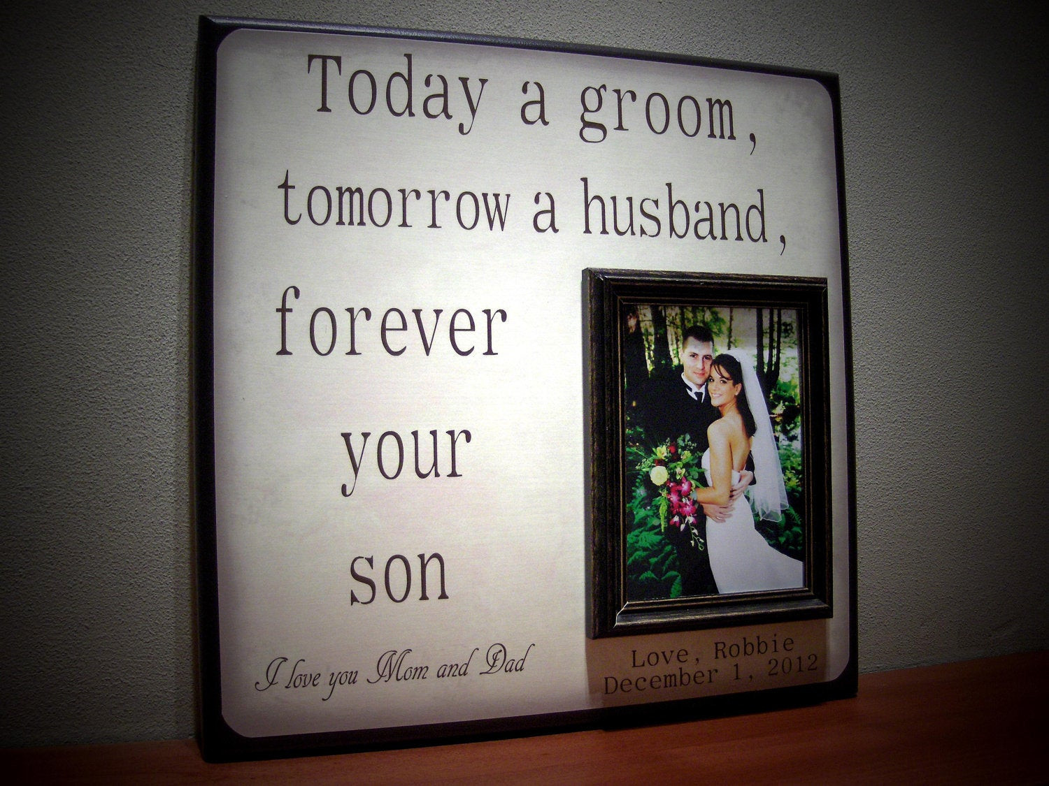 Father Of The Groom Gift Ideas
 Mother of the Groom Gift Father of the Groom by