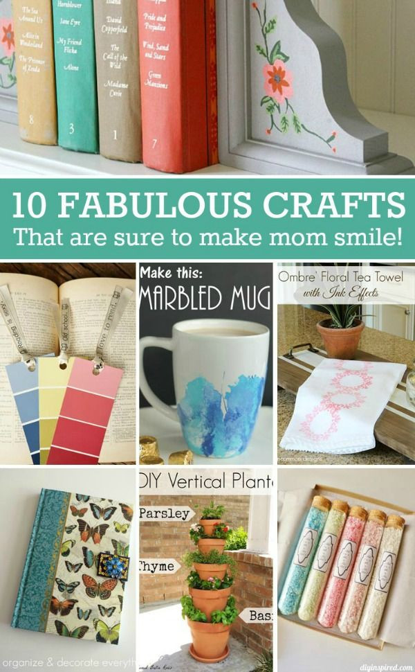 Father'S Day Craft Gift Ideas
 Mothers Day DIY Gift Ideas Fun and useful ts that are