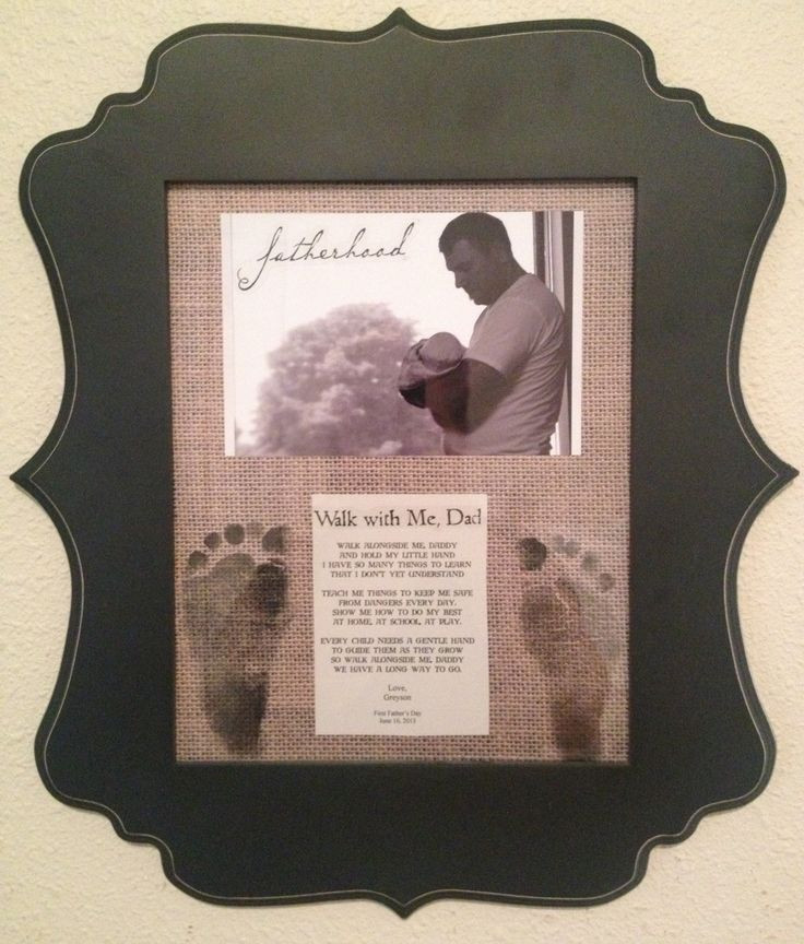 Father'S Day Gift Ideas From Baby
 25 best ideas about Fathers Day Frames on Pinterest