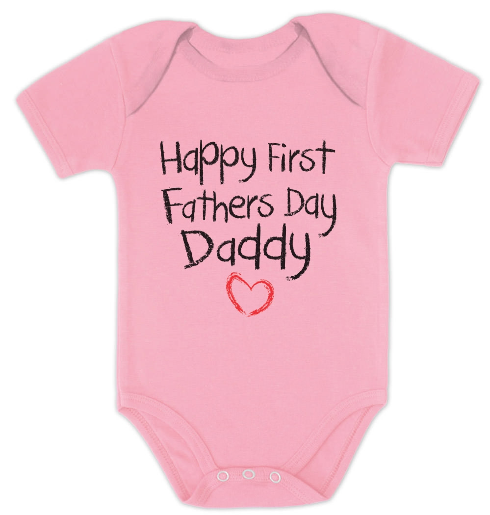 Father'S Day Gift Ideas From Baby
 Happy First Father s Day Baby esie Baby shower t idea