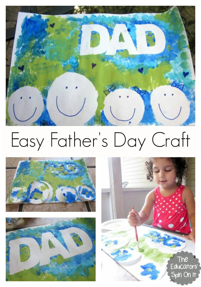 Father'S Day Gift Ideas From Preschoolers
 Easy Father s Day Craft for Kids to Make