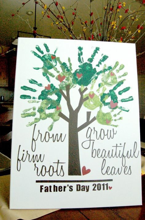 Father'S Day Gift Ideas From Son
 fathers day t idea kids finger paint tree