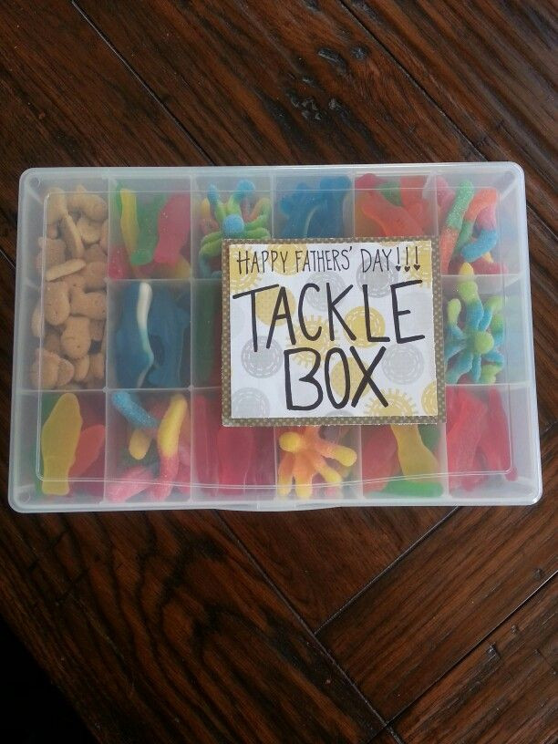 Father'S Day Gift Ideas
 Fathers day t candy tackle box