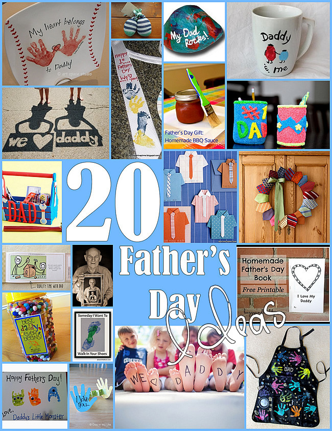 Fathers Day Gift Craft Ideas
 20 Fathers Day Gift Ideas with Kids