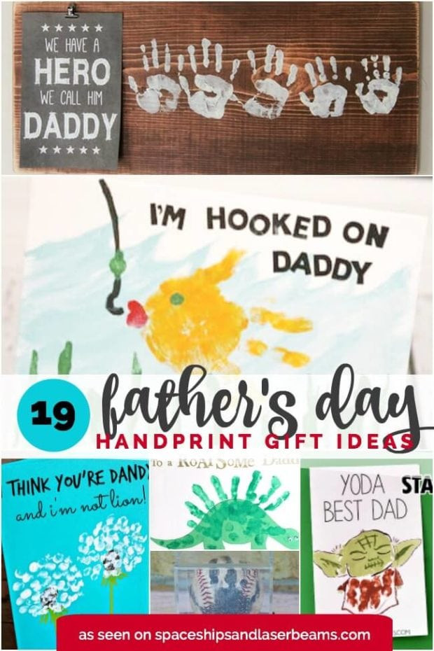 Fathers Day Gift Craft Ideas
 19 Father’s Day Handprint Gift Ideas Spaceships and