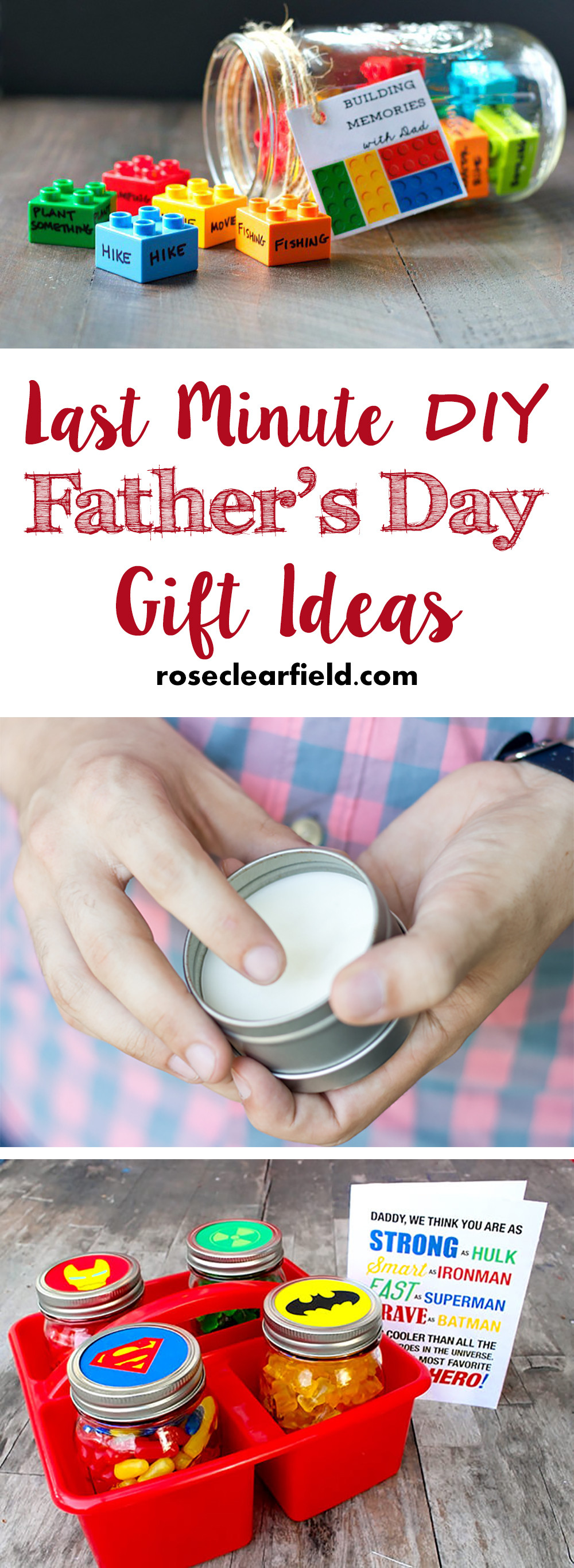Fathers Day Gift Ideas Diy
 Last Minute DIY Father s Day Gift Ideas • Rose Clearfield