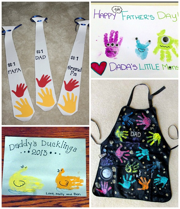 Fathers Day Gift Ideas For Preschool
 Father s Day Handprint Gift Ideas from Kids Crafty Morning