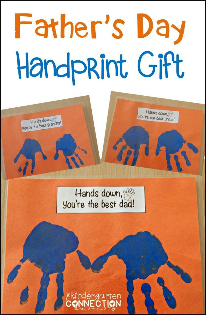 Fathers Day Gift Ideas For Preschool
 Father s Day Handprint Gift The Kindergarten Connection