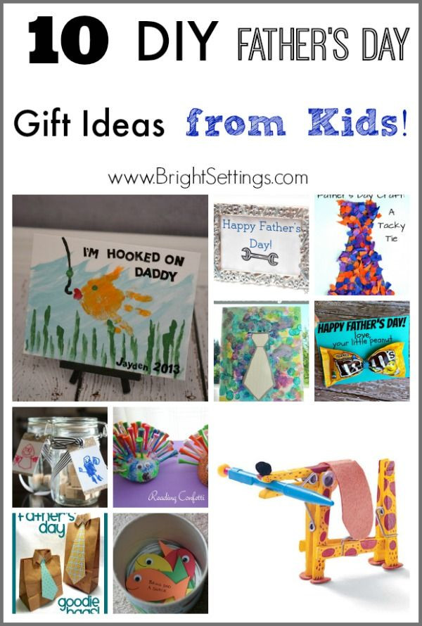 Fathers Day Gift Ideas From Kids
 10 DIY Father s Day Gift Ideas from Kids — keep the kids