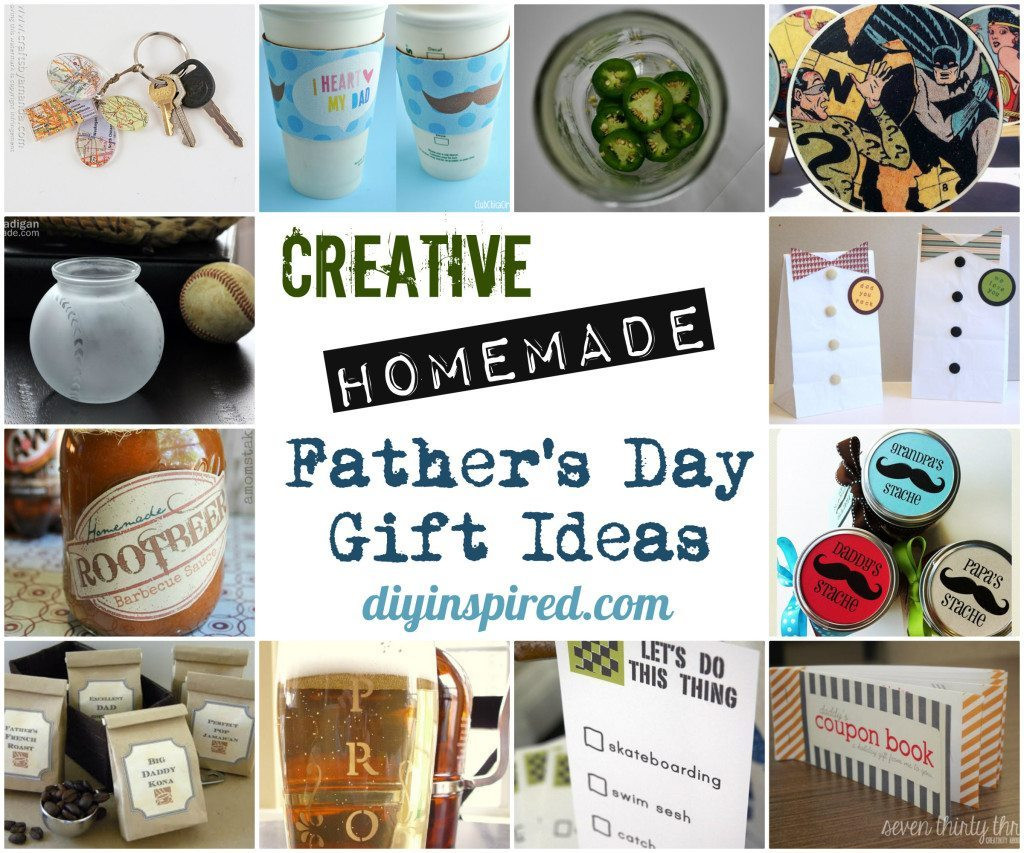 Fathers Day Unique Gift Ideas
 Creative Homemade Father’s Day Gift Ideas DIY Inspired