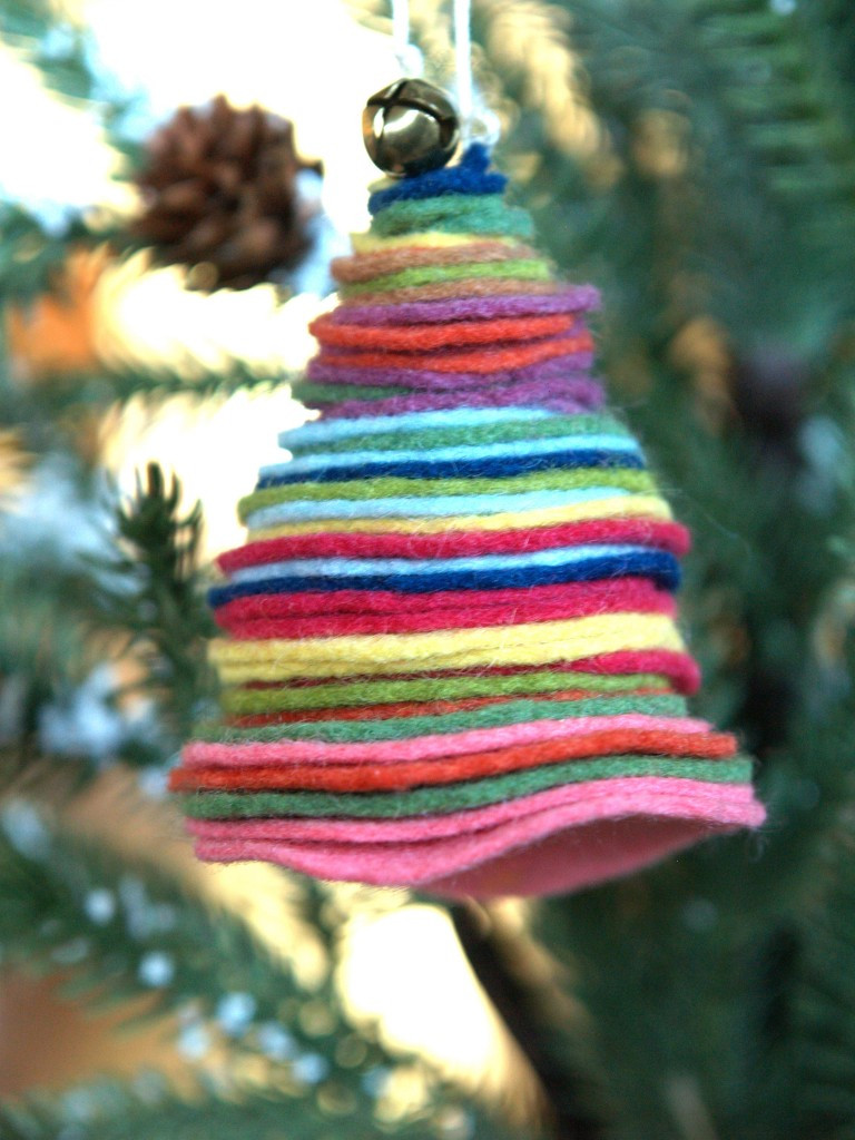 Felt Christmas Tree DIY
 Cute And Cuddly Felt Christmas Trees And Other Ornaments