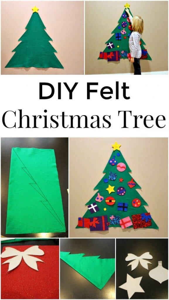 Felt Christmas Tree DIY
 DIY Felt Christmas Tree Princess Pinky Girl