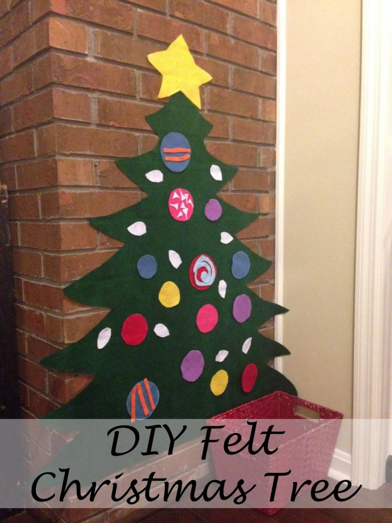 Felt Christmas Tree DIY
 DIY Felt Christmas Tree for Toddlers Jessica Lynn Writes