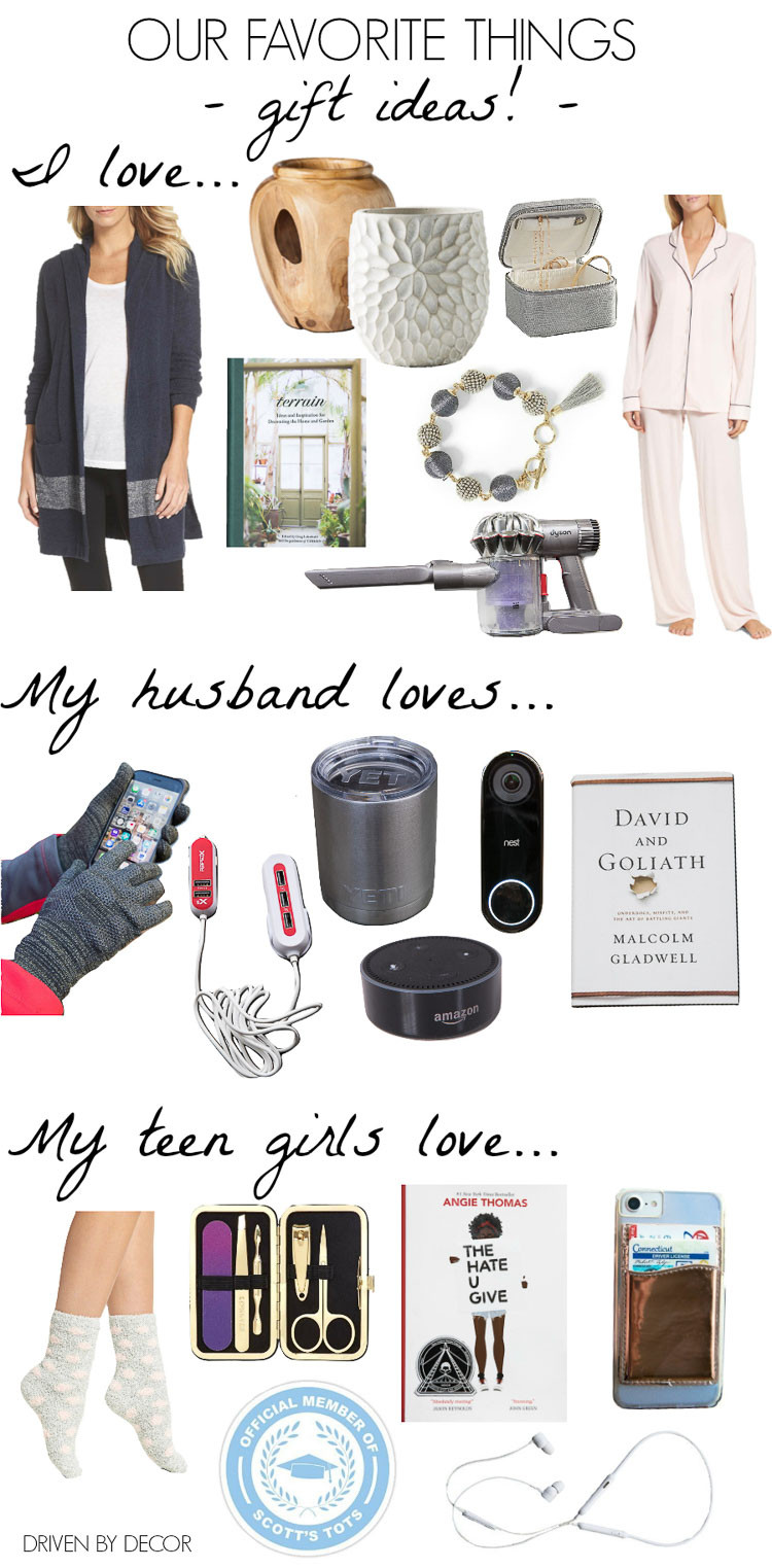 Female Christmas Gift Ideas
 Our Favorite Things Gift Guide My Family s Favorites from
