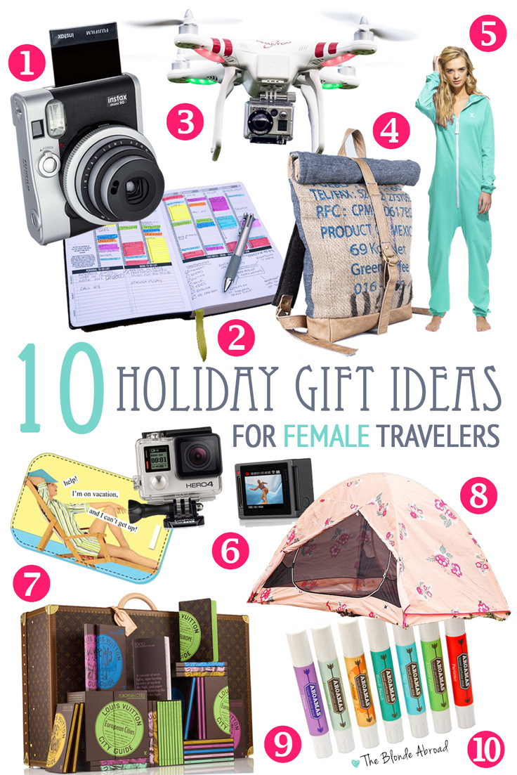 Female Christmas Gift Ideas
 10 Holiday Gift Ideas for Female Travelers • The Blonde Abroad