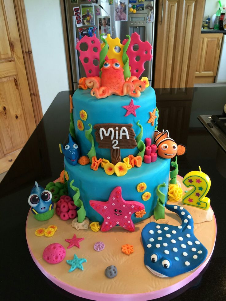 Finding Dory Birthday Cake
 1000 ideas about 2nd Birthday Cakes on Pinterest