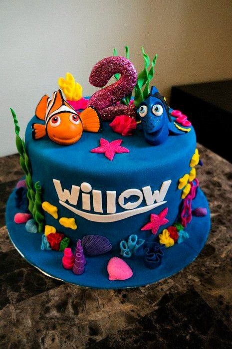 Finding Dory Birthday Cake
 40 Finding Dory Birthday Party Ideas Pretty My Party