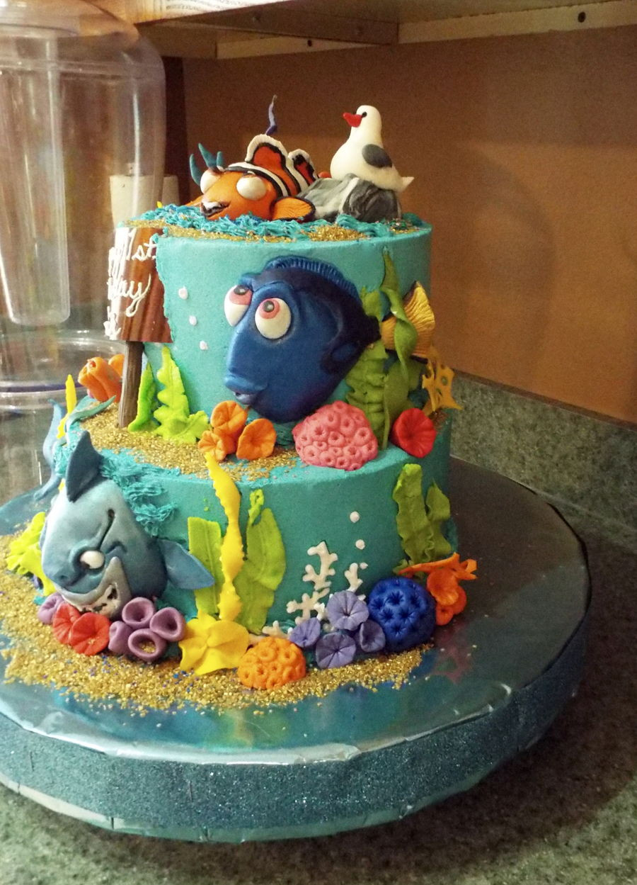 Finding Dory Birthday Cake
 Finding Dory Cake CakeCentral