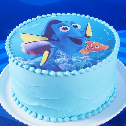 Finding Dory Birthday Cake
 Just Keep Swimming Finding Dory Cake