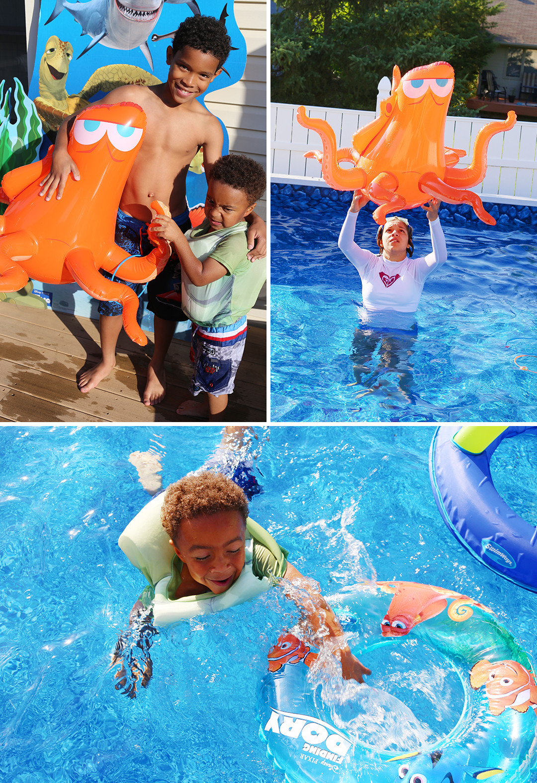 Finding Dory Pool Party Ideas
 Finding Dory Inspired Pool Party