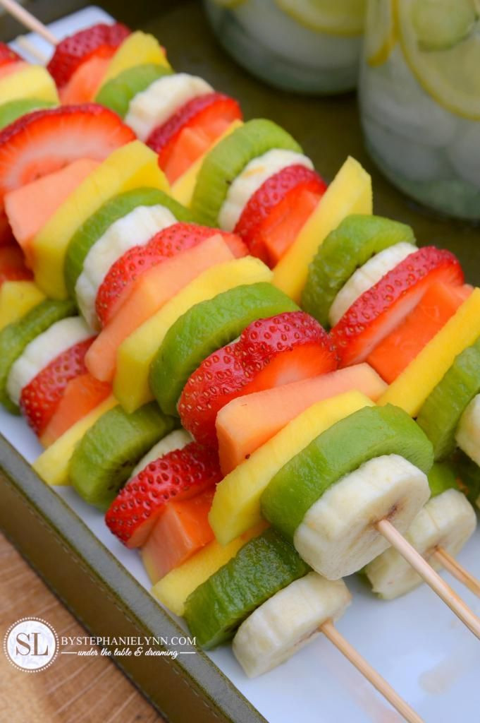 Finger Food Ideas For Summer Party
 Kabob Recipes