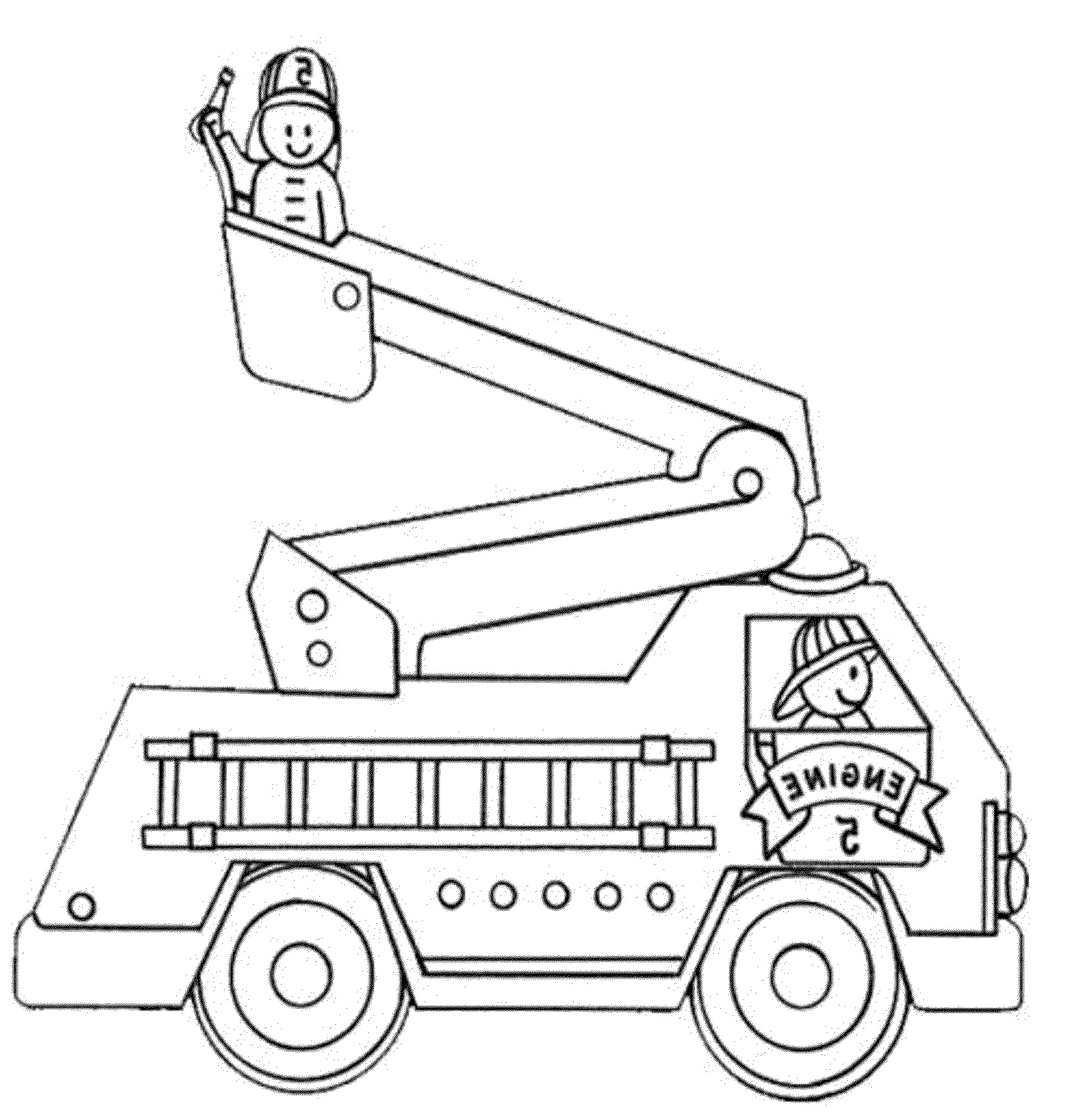 Fire Truck Coloring Pages Printable
 Print & Download Educational Fire Truck Coloring Pages