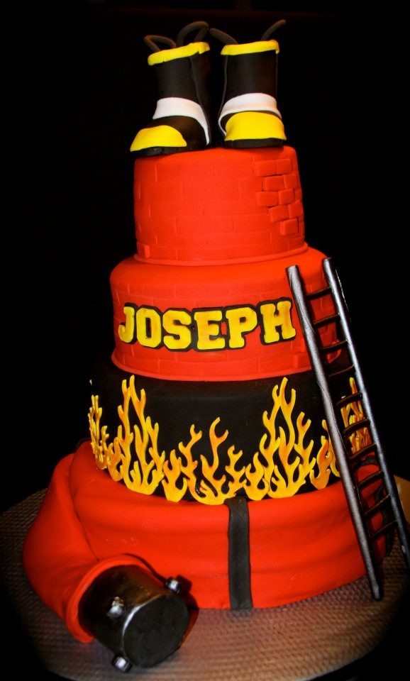 Firefighter Birthday Cake
 17 Best ideas about Firefighter Cakes on Pinterest