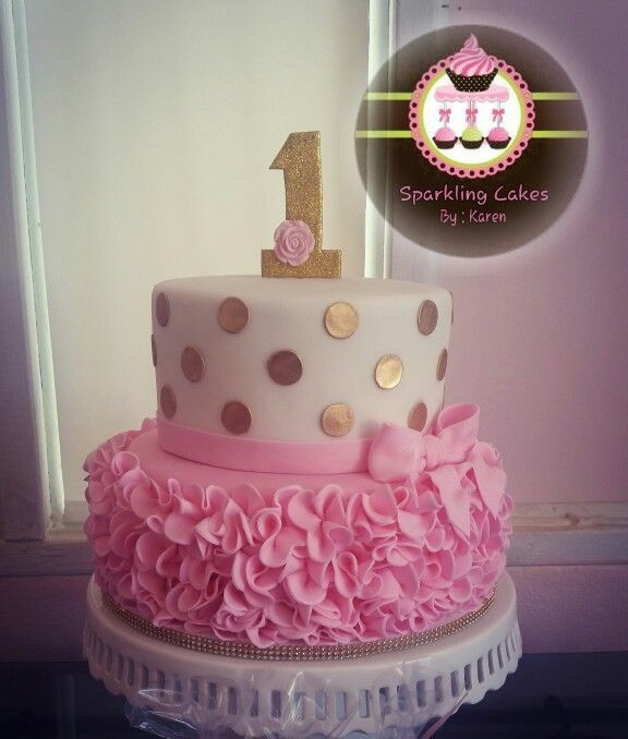 First Birthday Cake Ideas Girl
 The 25 best 1st birthday cakes ideas on Pinterest