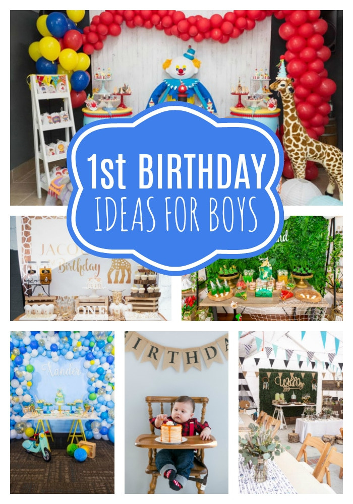 First Birthday Party Ideas Boys
 18 First Birthday Party Ideas For Boys Pretty My Party