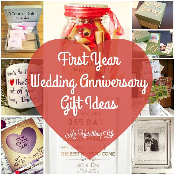 First Year Wedding Anniversary Gift Ideas
 17 Best ideas about First Year Anniversary Gifts on