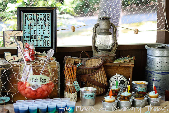 Fishing Retirement Party Ideas
 The Magic of Ordinary Things GONE FISHING