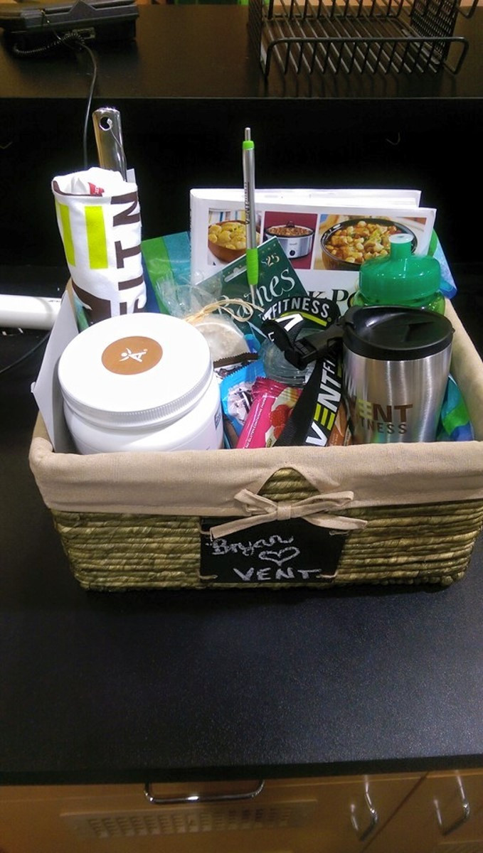 Fitness Gift Basket Ideas
 My ReinVENT Challenge VENT Fitness